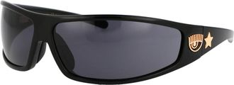 Chiara Ferragni Zonnebrillen CF 7017/S - Dames - Zonnebrillen - Zwart - ONE Size - Accessoires