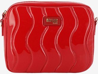 Balzac Paris Schultertasche aus gestepptem Lackleder C&eacute;sar Vague Camera