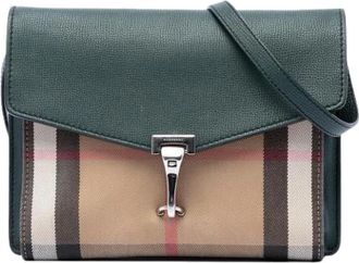 Burberry Tweedehands leren schoudertassen - Dames - Vintage Schoudertas - Veelkleurig - ONE Size - Vintage
