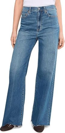 Daze Far Out High-rise Wide Leg In New Indigo Womens Clothing New Indigo : 30 32, Cotton/Denim/Polyester