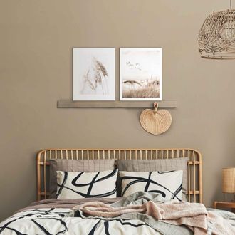 Reinders Wandbild »Kraniche Strand - Natur - Botanisch - Freiheit« 2 Stk. tlg