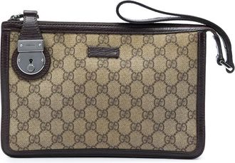 Gucci Pre-owned Gucci GG Supreme Clutch Ladies UAVFCM50QCQ1EKIL