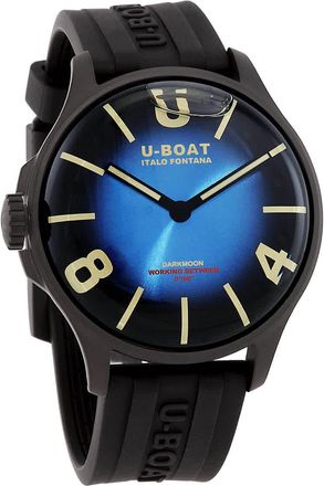U-Boat Lefty Darkmoon Quartz Blue Dial Mens Watch 8700