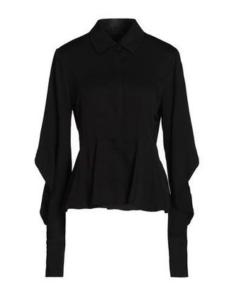 8 by YOOX SATIN LONG-SLEEVED SHIRT