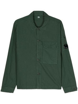 C.P. Company Camicia con applicazione - Verde
