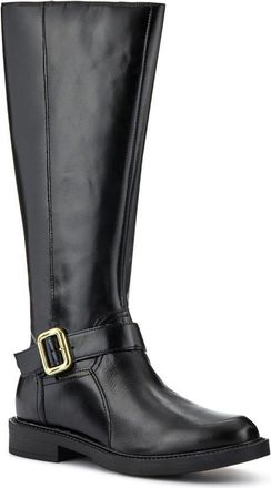 Jones Bootmaker Womens Elisha Leather Long Boots - Black - Size UK 4