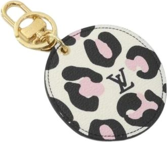Louis Vuitton Pre-owned Accessories, female, Multicolor, Size: ONE SIZE Pre-owned Canvas Key-holder