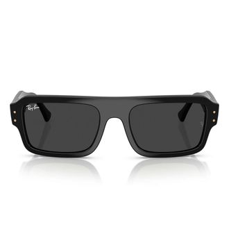 Ray-Ban Sunglasses Rb4454 667748 Lukas Black/Black Unisex Polarized