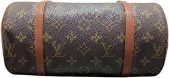 Louis Vuitton Pre-owned Papillon Monogram Handtas - Dames - Vintage Handtas - Bruin - ONE Size - Vintage