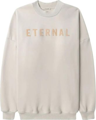 Fear of God ETERNAL Fleece Crewneck Warm Heather Oatmeal FOG-SS23-711