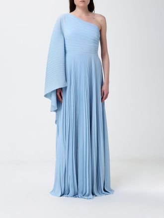 Solace London Abito monospalla in crepe pliss&egrave;