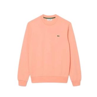 Lacoste Heren, Sweatshirts & Hoodies, Roze, Maat: L Fleece