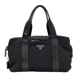 Prada Black Nylon Tote Bag (Pre-Owned)