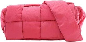 Bottega Veneta Pre-owned Cross Body Bags, female, Pink, Size: ONE SIZE Pre-owned Cross Body Bag
