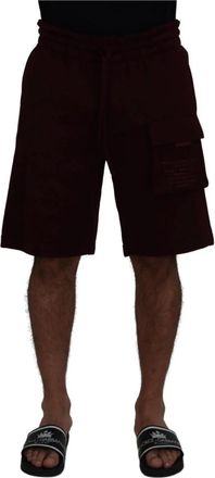 Dolce & Gabbana Bermuda Cargo Shorts - Heren - Korte Broeken - Bruin - L - Katoen - Korte Broeken