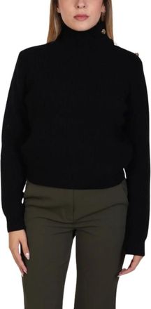 Marella Tops - Dames - Coltruien - Zwart - L - Truien & Vesten