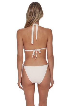 Swim Systems McKenna Tie Side Bikini Swim Bottoms in Buttercream Scrunch at Nordstrom, Size X-Large