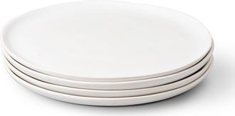 Fable Home Dinner Plates in Speckled White at Nordstrom, Size Large
