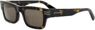 Bulgari Authentieke B.Zero 1 Bril- Premium Kwaliteit! - unisex - Zonnebrillen - Bruin - 50 MM - Accessoires