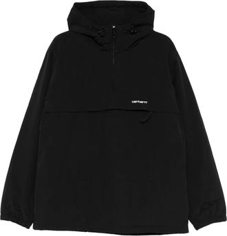 Carhartt Work in Progress Windbreaker hoodie - men - Nylon/Polyester - S - Black