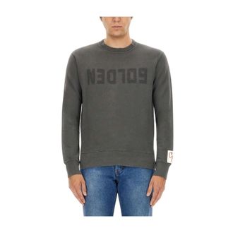 Golden Goose Hoodies & sweatvesten, Heren, Grijs, S, Sweatshirts