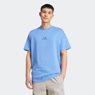 adidas adidas Sportswear M A SZN T sportlicher Stil, Kurzarm, ohne Verschluss, aus Baumwolle