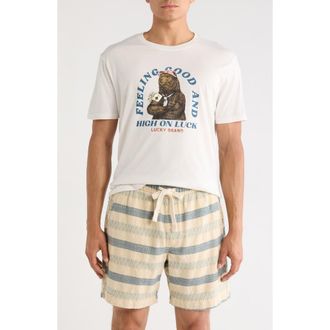 Lucky Brand Feeling Good Graphic T-Shirt in Vaporous Gray at Nordstrom Rack, Size Xx-Large