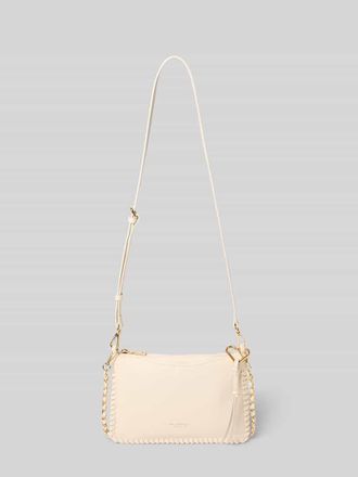Seidenfelt Manufaktur Crossbody Bag mit Logo-Detail Modell Jendal in Beige, Gr&ouml;&szlig;e 1