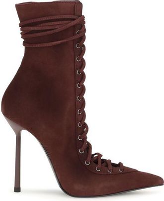Le Silla Calf Leather Bos Taurus Lace-Up Womens Boots