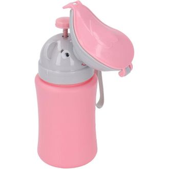 OEM Orinal Port&aacute;til Para Ni&ntilde;as: Orinal De Emergencia Ligero Para Viajes Y Para El Aprendizaje Del Control De Esf&iacute;nteres, Color Rosa Para Ni&ntilde;as Peque&ntilde;as