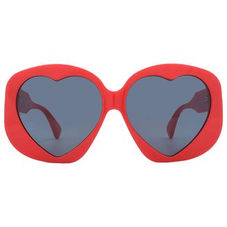 Moschino Grey Irregular Ladies Sunglasses MOS152/S 0C9A/IR 61