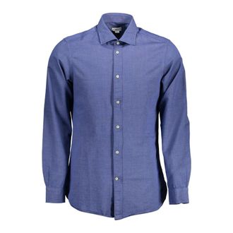 U.S.Polo Association Polo Shirts - Heren - Casual Overhemden - Blauw - 2XL - Katoen - Overhemden