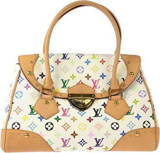 Louis Vuitton Beverly Handbag Monogram Multicolor Multicolour Canvas Handbag (Pre-Owned)