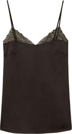 Twinset T-shirts en polos - Dames - Tops zonder mouwen - Zwart - XL - Tops