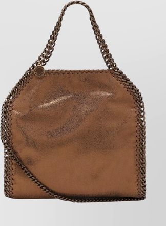 Stella McCartney mini tote bag featuring chain handle