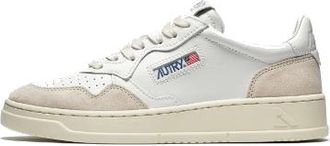 Autry Autry Medalist Low White Beige Suede AULM-LS33