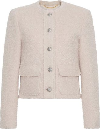 Adam Lippes Lana Alpaca & Cashmere-Blend Jacket