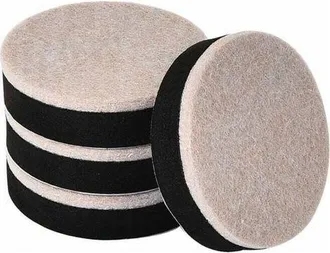 OEM Elevadores Para Muebles, Patas De Mesa, 4 Unidades. Di&aacute;metro: 63,5 Mm, Altura: 16,5 Mm. Los Elevadores Son Apilables Para Mayor Altura. Silenciosos Y 