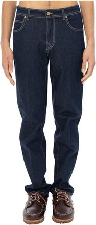 BRIGLIA 1949 Newmand Stretch Donkere Jeans - Heren - Regular Fit Jeans - Blauw - L - Jeans