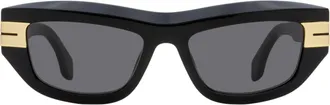 Palm Angels PERI10E Cat-Eye Acetate Sunglasses - Black