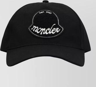 Moncler logo baseball cap casual sporty style