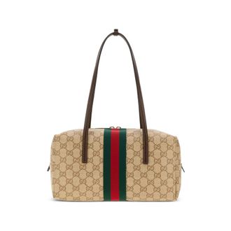 Gucci Medium Melrose GG Canvas Shoulder Bag