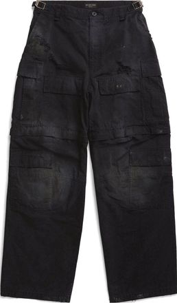 Balenciaga Large Cargo Pants Black 746493TKP271000