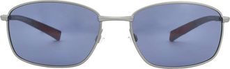 Tommy Hilfiger Blue Rectangular Mens Sunglasses TH 1768/S 0R81/KU 57