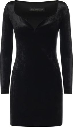 Balenciaga Short Dresses, female, Black, Size: XS Short Dresses