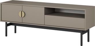 Selsey Selsey Stoon Ii - Mueble Tv Con 1 Caj&oacute;n Y 1 Hueco - 154 Cm - Gris Piedra
