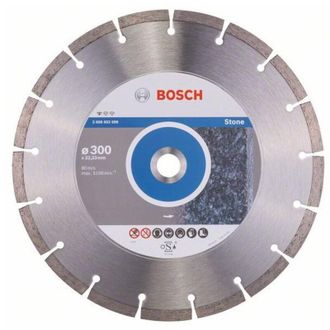 Bosch Disco De Diamante Standard For Stone 300x22,23x3,1x10 Mm 2608602698