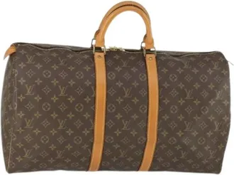 Louis Vuitton Pre-owned Weekend Bags, female, Brown, Size: ONE SIZE Pre-owned Weekend Bag