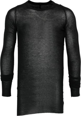 Rick Owens T-shirt a maniche lunghe - Nero