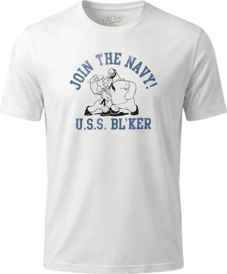 Bl'ker Blker, Uomo, Top, Bianco, XL, new